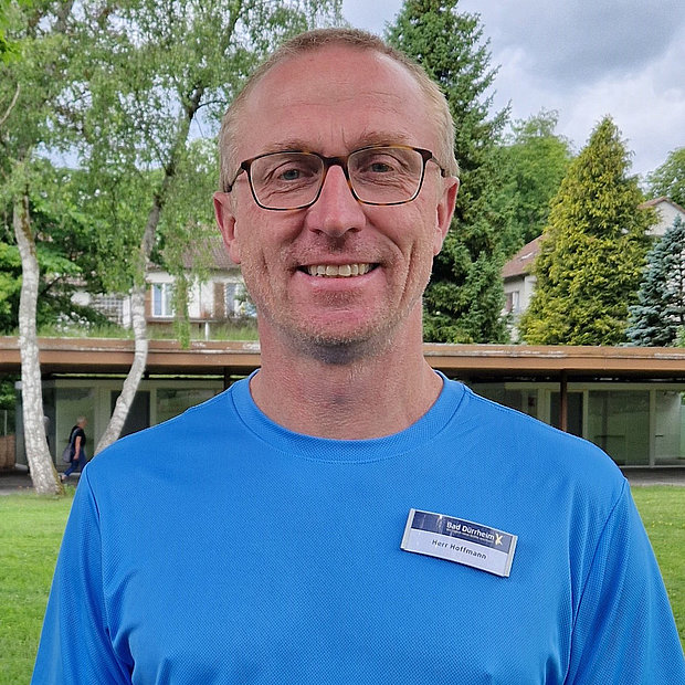 Andreas Hoffmann, Bereichsleitung Therapie im Wellness- und Gesundheitszentrum Solemar